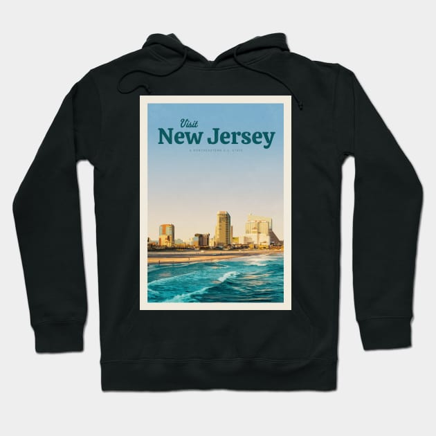 Visit New Jersey Hoodie by Mercury Club